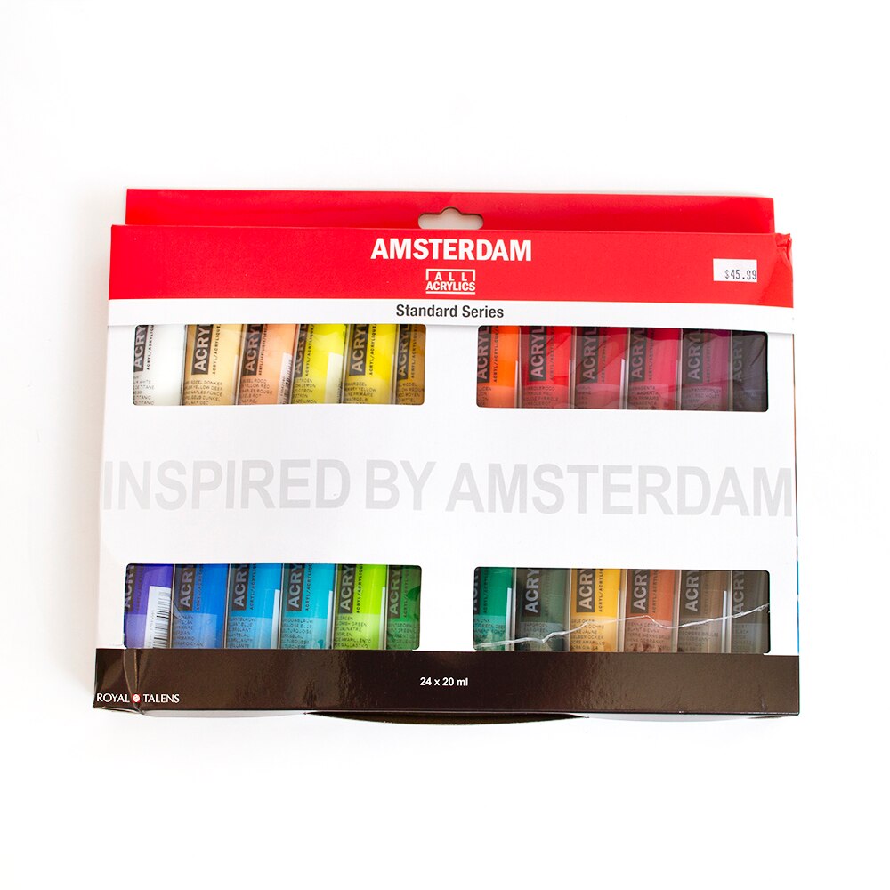 Amsterdam, Acrylic, Set, 24 Color